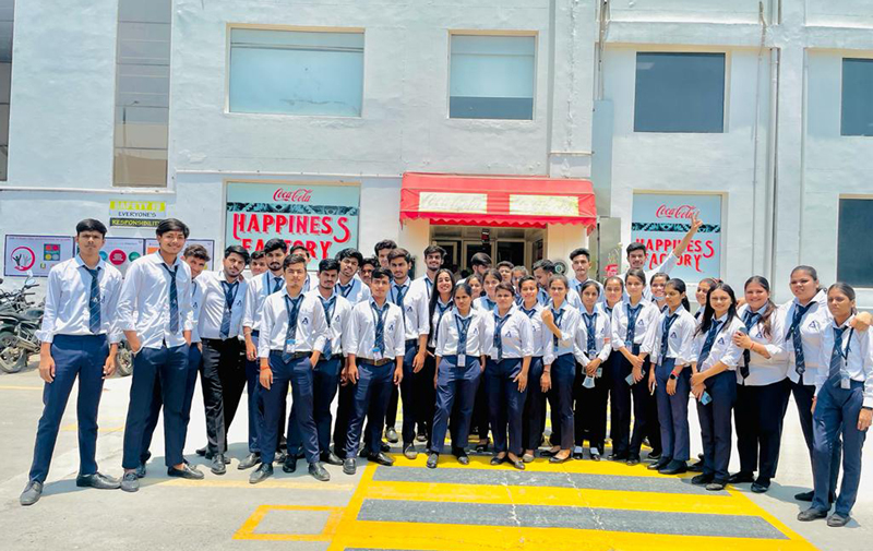 Industrial visit to Coca-Cola Greater Noida